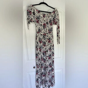 Band of Gypsies Off The Shoulder Maxi Dress